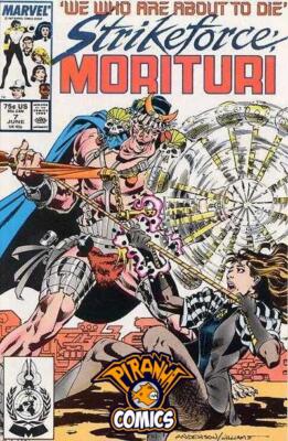 STRIKEFORCE: MORITURI #7 (1986) VF/NM MARVEL