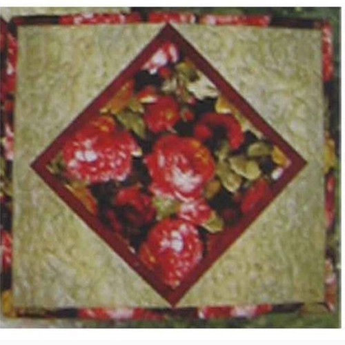 Rose Garden Placemats & Tablerunner Canyon Creek Piecing & Assembly Quick & Easy - Picture 4 of 5