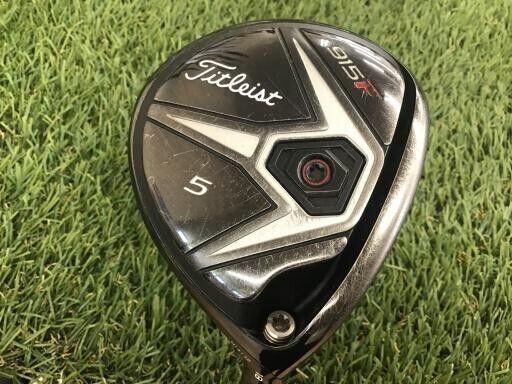 Titleist 915F 5 Wood 18 Degree Stiff Flex TourAD MJ-7s Titleist 915F 5 Wood 18 Degree Stiff Flex TourAD MJ-7s