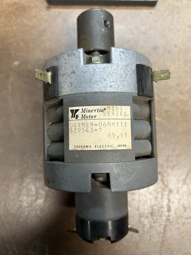 YASKAWA UGTMEM-06MMT11 Minertia Motor Mini Series DC Servo Motor