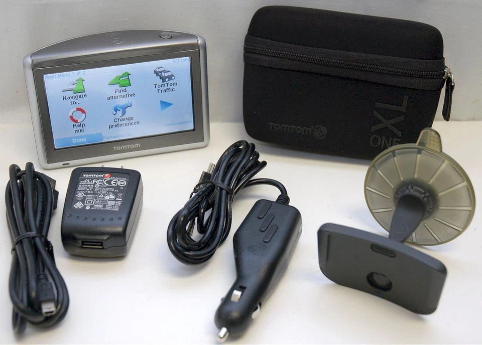 NUEVO TomTom ONE XL Coche Portátil 4.3" LCD GPS Sistema EE. UU./Canadá MAPS Navegador Tom Foto 4 de 4