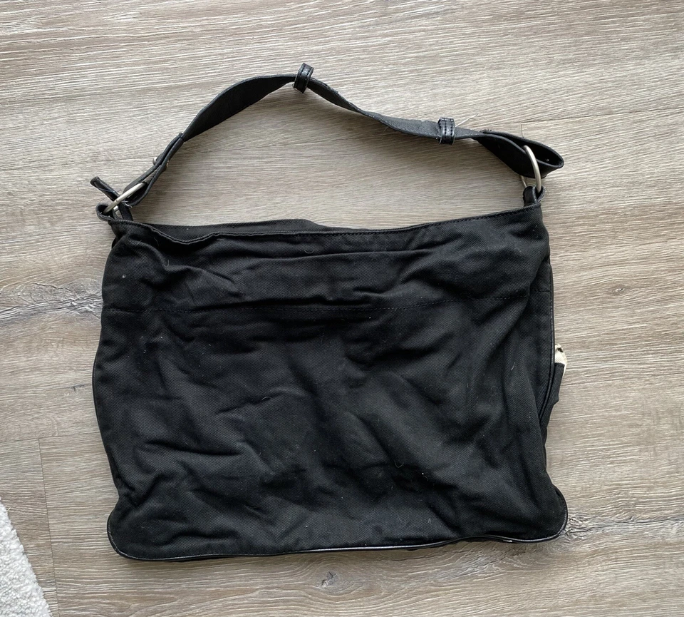 Volcom Handtasche schwarz weiß Punkte gepunktet Skater - Bild 3 von 3