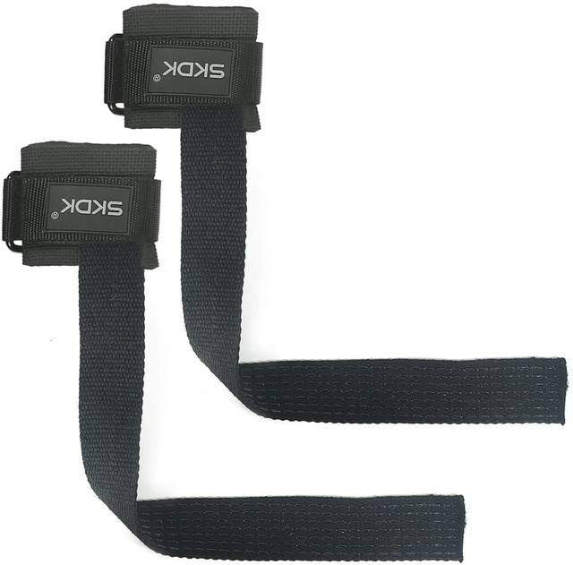 SKDK Strong Cotton Power Lifting Straps Wrist GripsDeadlift Straps