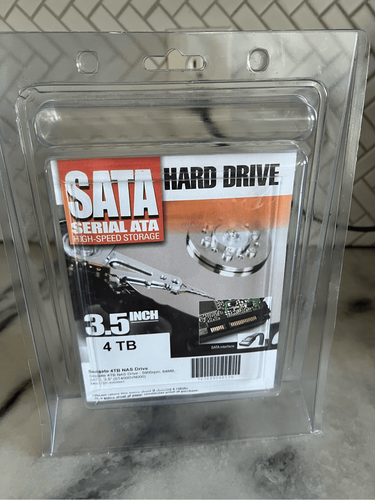 Disque dur de stockage haute vitesse SEAGATE 3,5 pouces 4 To série SATA ATA