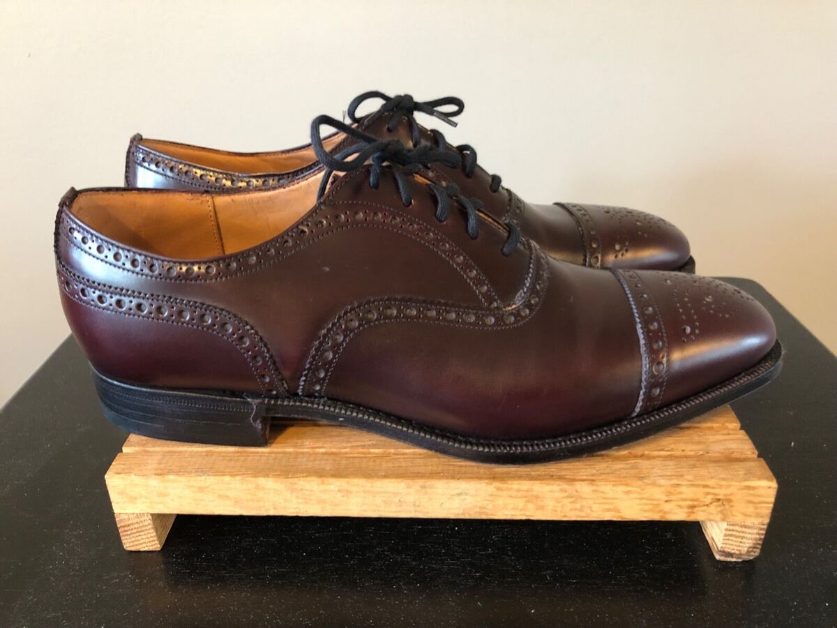 Men's Church's Diplomat Brown Leather Oxford Dress Shoes-8.5 Men's Church's Diplomat Brown Leather Oxford Dress Shoes-8.5
