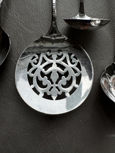 Lady Hamilton 1932 by Community Set Server Spoon Ladle, Silver Plate, Monogram D - Bild 6 von 9