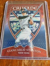 GIANCARLO STANTON 2018 Chronicles Crusade Baseball Ruby Wave Prizm /199 MINT 