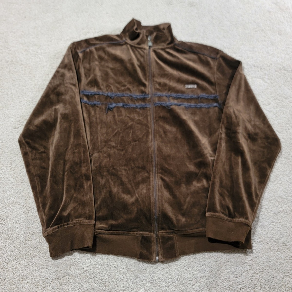 VTG Enyce 2pc Track Suit Men 2XL Velour Sweat Pants Jacket VTG Enyce 2pc Track Suit Men 2XL Velour Sweat Pants Jacket