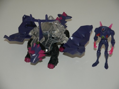 Ben 10 Vehículos Cristalceratops Criatura Cromastone Vehículo Figura Bandai _ T7 - Imagen 6 de 8