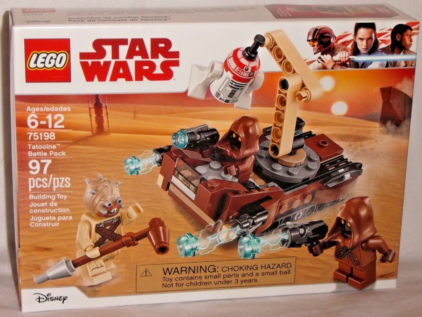 NEW 75198 LEGO Disney Star Wars TATOOINE BATTLE PACK 2 Jawa Tusken Raider Droid