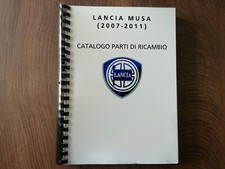 LANCIA MUSA 2007-2011 Catalogo Parti di Ricambio  t-j