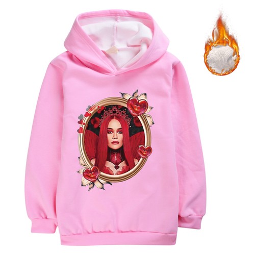 5-13Year Old Descendants4Girls' Hoodie with Thick Velvet and Non Inverted Velvet - Picture 14 of 25