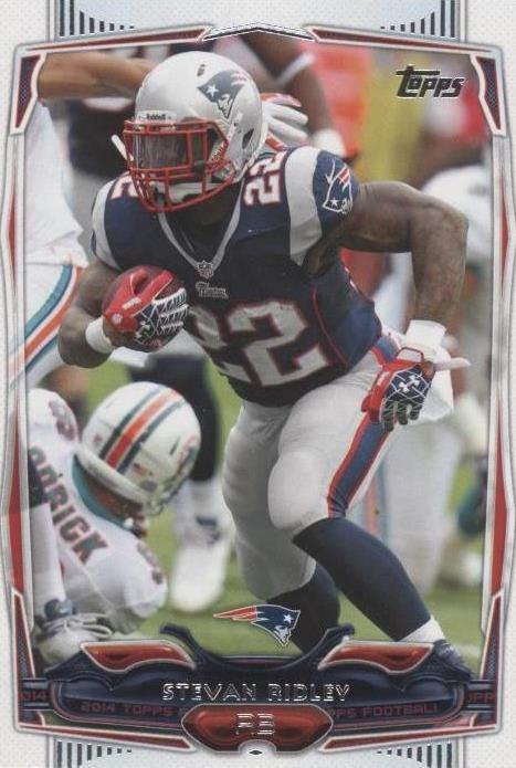 2014 Topps Stevan Ridley #137 - 1 of 2