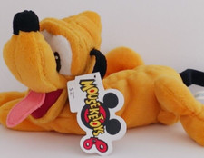 Pluto 8" Plush Disney Parks Bean Bag Stuffed Toy With Tag Vintage