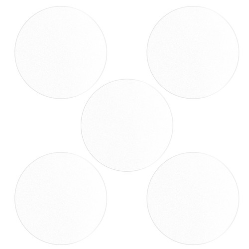 5pcs 39mm Soft TPU Matte Anti-Glare Clear Round Watch Glass Screen Protectors