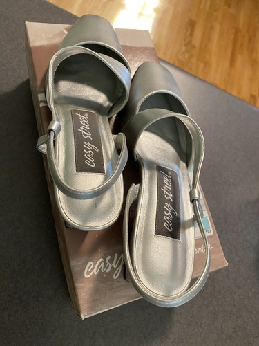 Damen Easy Street Silber Heels 8,5 M - Bild 9 von 10