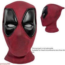 US Deadpool Wade Winston Wilson Mask Full Face Party Hood Halloween Gift Cosplay