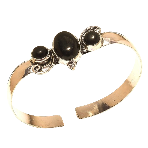 Amethyst Edelstein Armbänder 925 Silber vergoldet Modeschmuck Geschenk für Unisex - Bild 16 von 16