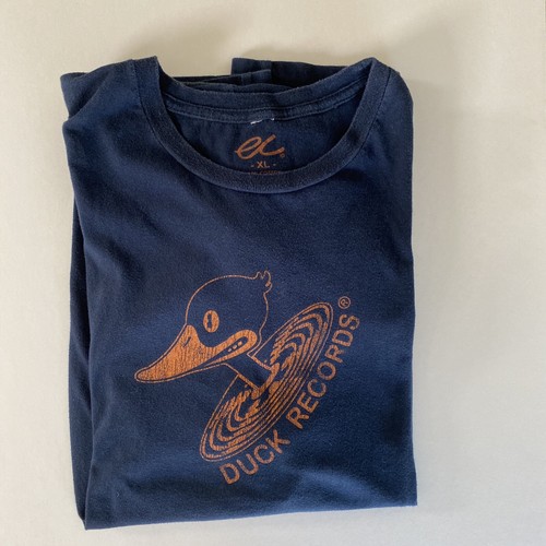 Eric Clapton Duck Records Navy Band Shirt Vintage L-XL EC Music Distressed - Picture 6 of 7