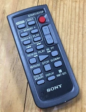 SONY Remote Control Commander RMT-831 Black Wireless Start Stop Play Rew FF