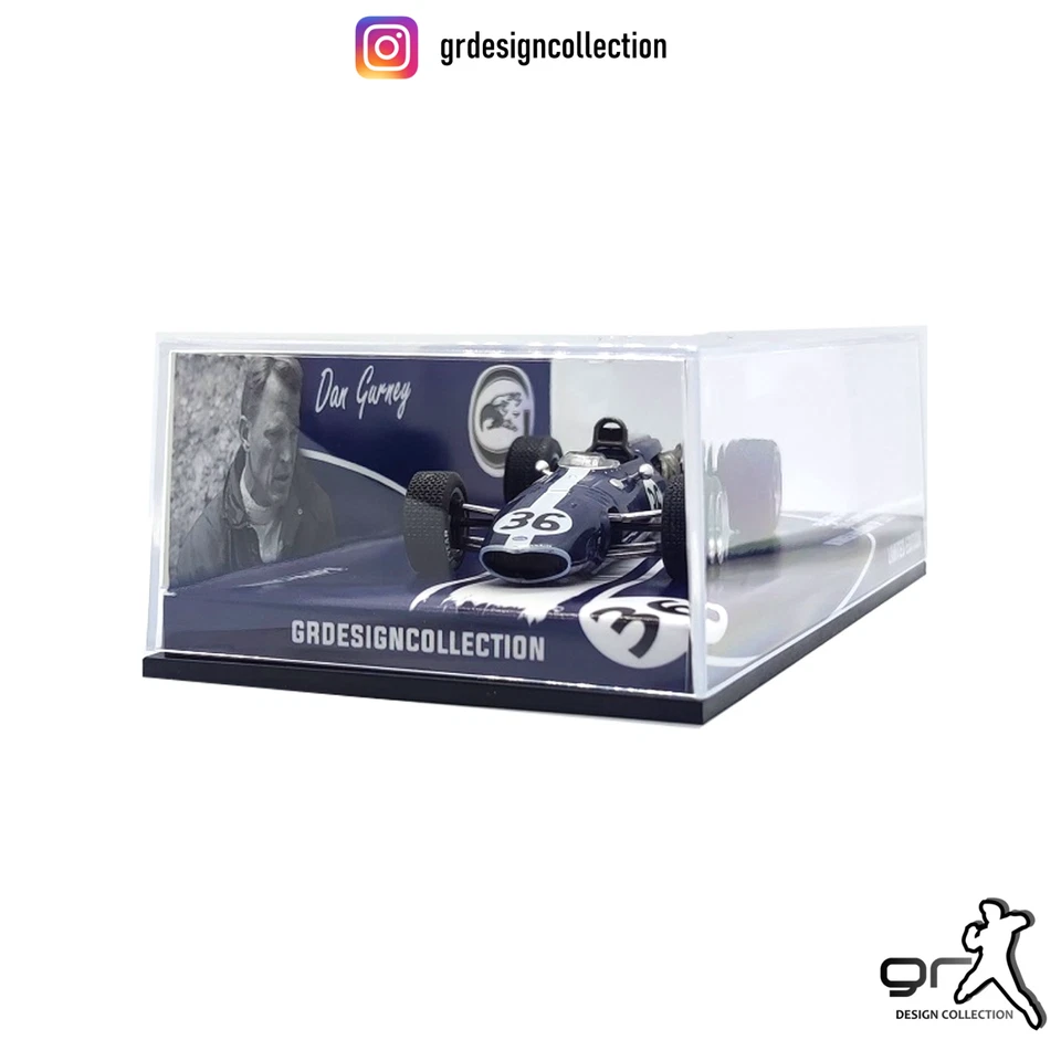 Dan Gurney - Eagle MK1 - F1 Winner Belgian GP 1967 / Altaya - IXO / 1:43 - Immagine 4 di 4