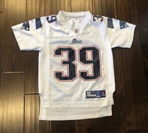 Details about NEW ENGLAND PATRIOTS DANNY WOODHEAD REEBOK WHITE FOOTBALL JERSEY KIDS SM