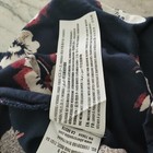 Abercrombie and Fitch Women's Long Sleeve Navy Blue Floral Romper Size XS — photo 9