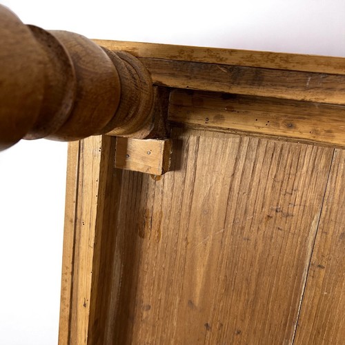 Tavolino tavolo da salotto basso stile 800 antico classico in legno chiaro - Foto 8 di 10