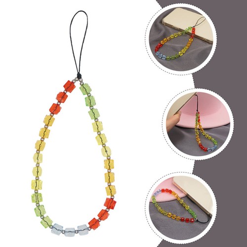 Mobile Phone Chain Lanyard Pendant Wrist for Miss Cellphone Charm Strap - Photo 12 sur 12