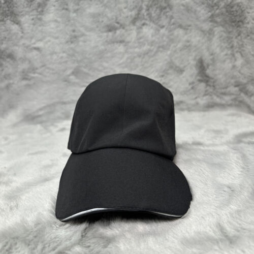 Lululemon Hat Black Strapback Stretchy Outdoor Running Jogging Cycling
