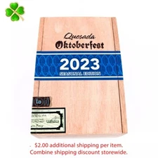 Oktoberfest Season 2023 Das Boot Empty Wood Cigar Box 7" x 4.75" x 2.5"