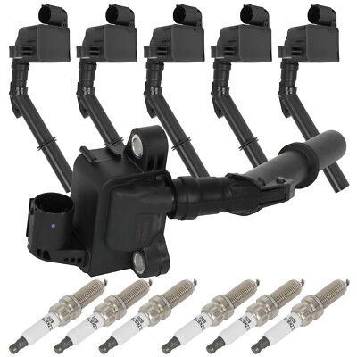6x Ignition Coil set and Spark Plug Fits 2013-2020 Mercedes-Benz SL550 Gas 4.7L
