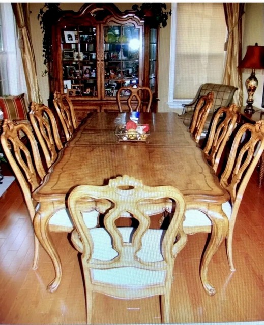 Thomasville Furniture Hills Of Tuscany San Martino Dining Suite 11 Pc Set