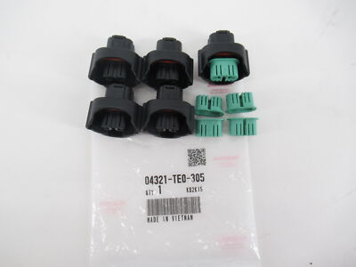Genuine OEM Honda 04321-TE0-305 Connector Waterproof (2P 110F) (5 ...
