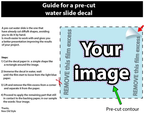 HMV Gt. BRITAIN 102 PORTABLE GRAMOPHONE PHONOGRAPH PRE CUT WATER SLIDE DECAL - Picture 4 of 5