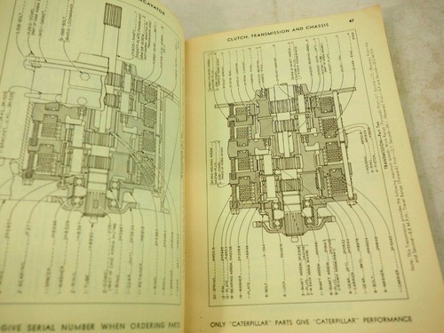 Caterpillar 944 Traxcavator Gasoline Powered Parts Book 33679 1962 - Picture 5 of 11
