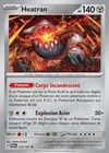 Carte Pokémon Heatran 123/167 EV06 Mascarade Crépusculaire Rare en Français