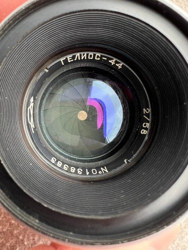 KMZ Early Helios-44 58mm f2 soviet Lens M39-M42 Mount King of Bokeh 13 Blades - Picture 21 of 24