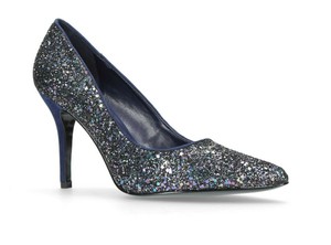 navy blue stilettos