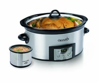 Crock-pot Sccpvc605-s 6-quart Countdown Oval Slow Cooker With Dipper, Stainless on sale Crock-pot Sccpvc605-s 6-quart Countdown Oval Slow Cooker With Dipper, Stainless on sale