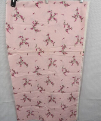 Timeless Treasures Pink Floral Cotton Fabric 2 Yards x 44 inches Fleur C2858