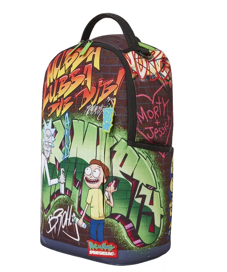  Sprayground Backpack Rick And Morty