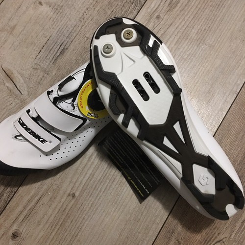 Sidebike Cycling Shoes Bicycle SG -001 2009 Sports Rival US 9/42 White Black - Picture 7 of 11