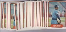 1982 FLEER BASEBALL LOT (35) JODY DAVIS ROOKIE #592 CUBS NMMT OR BETTER *L6382