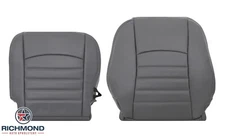 For 2013-2018 Ram 2500 Work Truck ST-Driver Side Complete Vinyl Seat Covers Gray