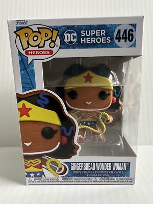 アメコミ Funko POP! Gingerbread Wonder Woman 446 Funko Pop Wonder Woman Gingerbread 446 DC Super Heroes Holiday | eBay
