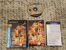 Golden Axe  NTSC SLPM 62385 - SEGA AGES 2500 PS2 Playstation 2 Japanese