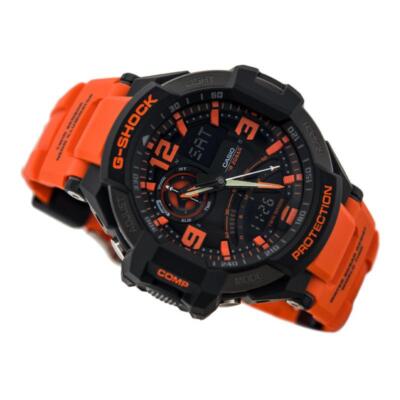 CASIO GA-1000-4A G-SHOCK SKY COCKPIT Quartz Orange&Black men's