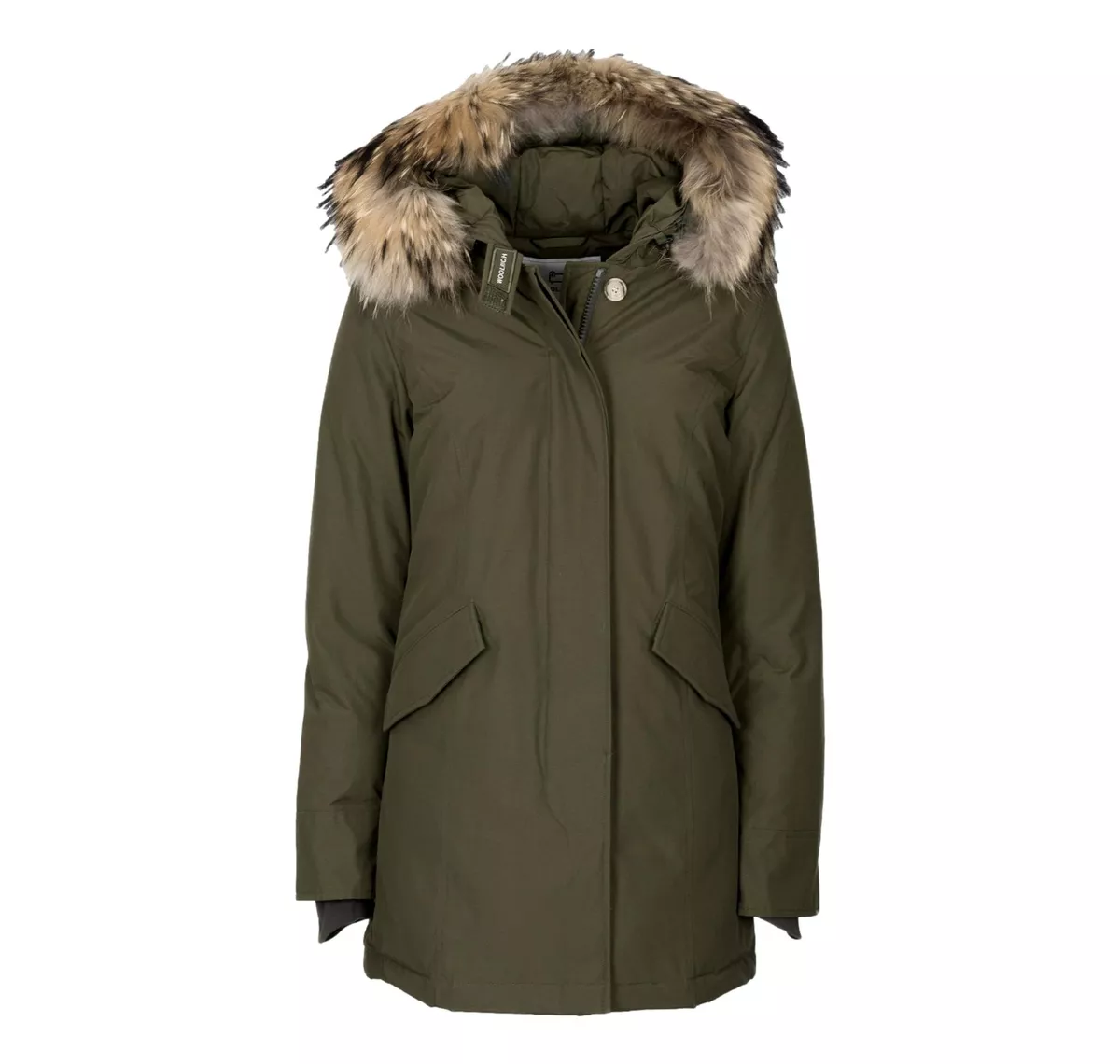Parka verde best sale