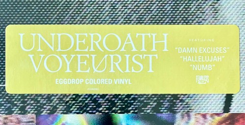 Underoath - Voyeurist (LP, Album, Ltd, Egg) (Mint (M)) - 2273936110 - Picture 2 of 5